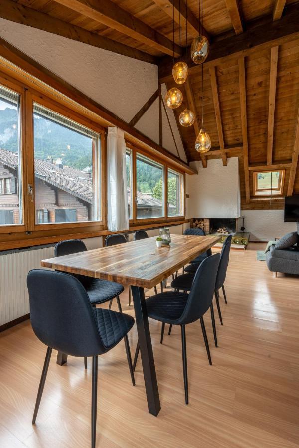 Jungfrau-view Apartment, Terrace & Free Parking Wilderswil