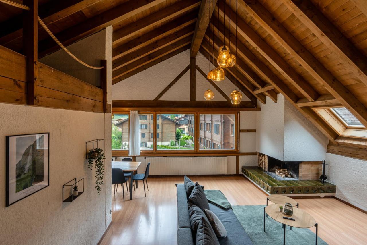 Jungfrau-view Apartment, Terrace & Free Parking Apartment Wilderswil