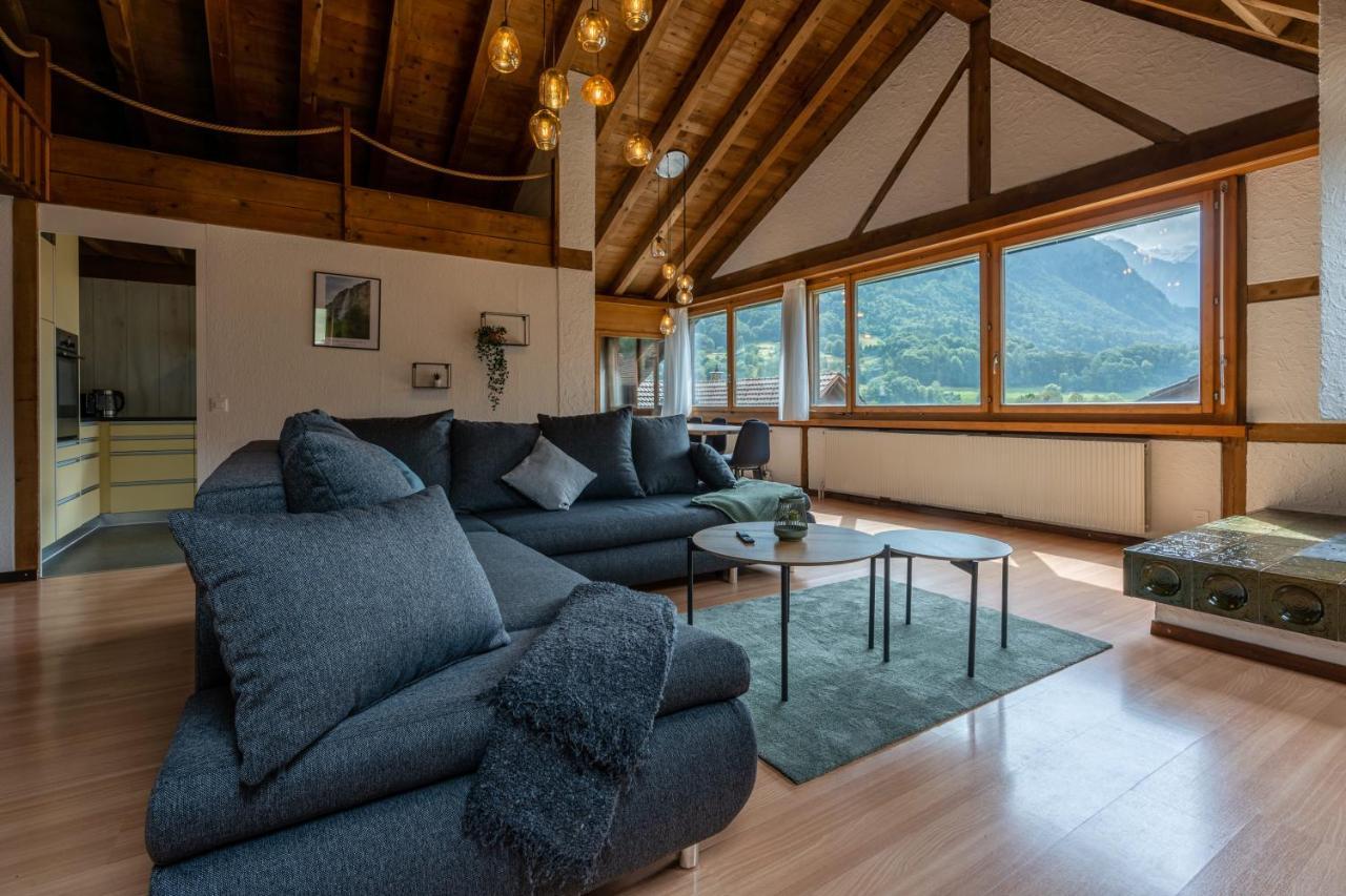 Jungfrau-view Apartment, Terrace & Free Parking Wilderswil
