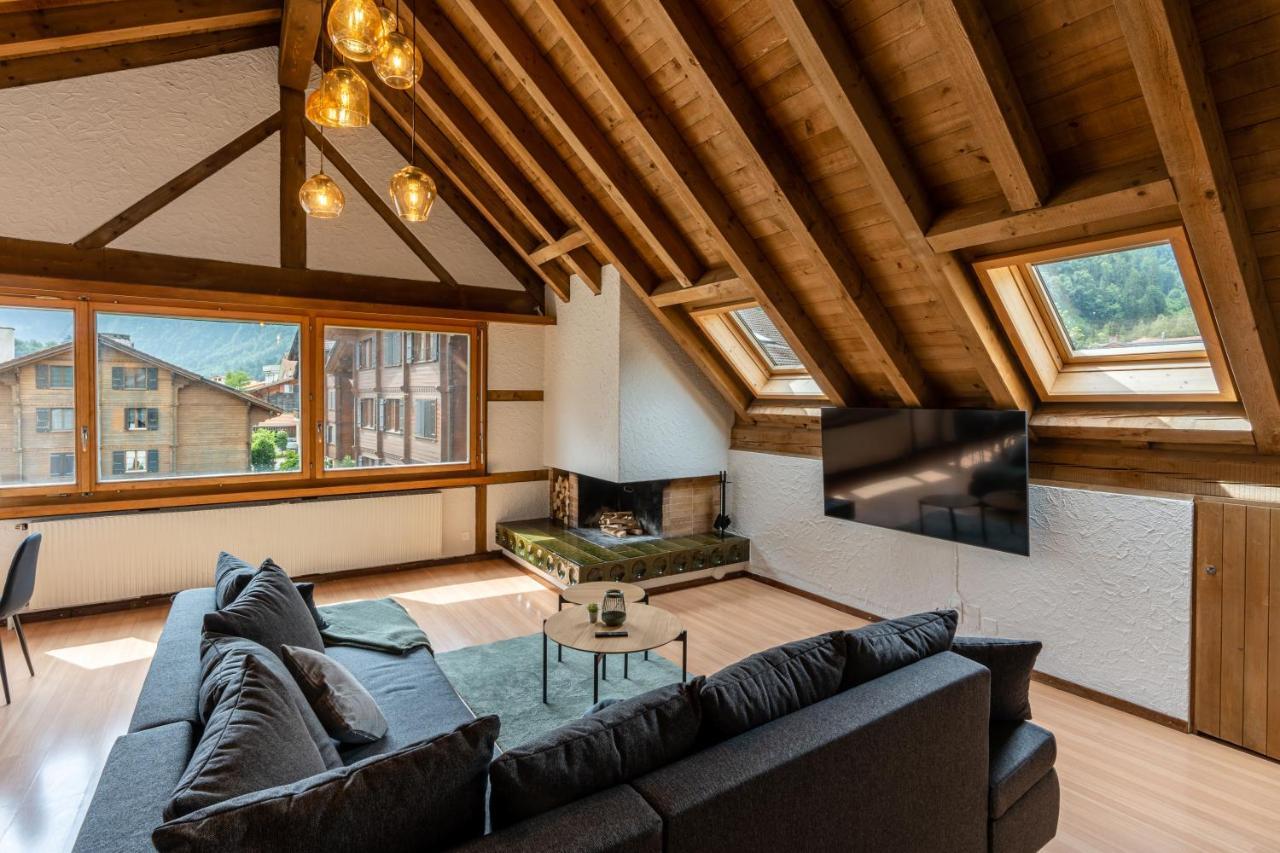 Jungfrau-view Apartment, Terrace & Free Parking Apartment