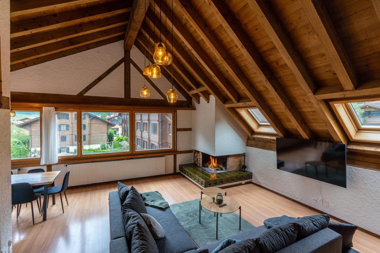 Jungfrau-view Apartment, Terrace & Free Parking Apartment