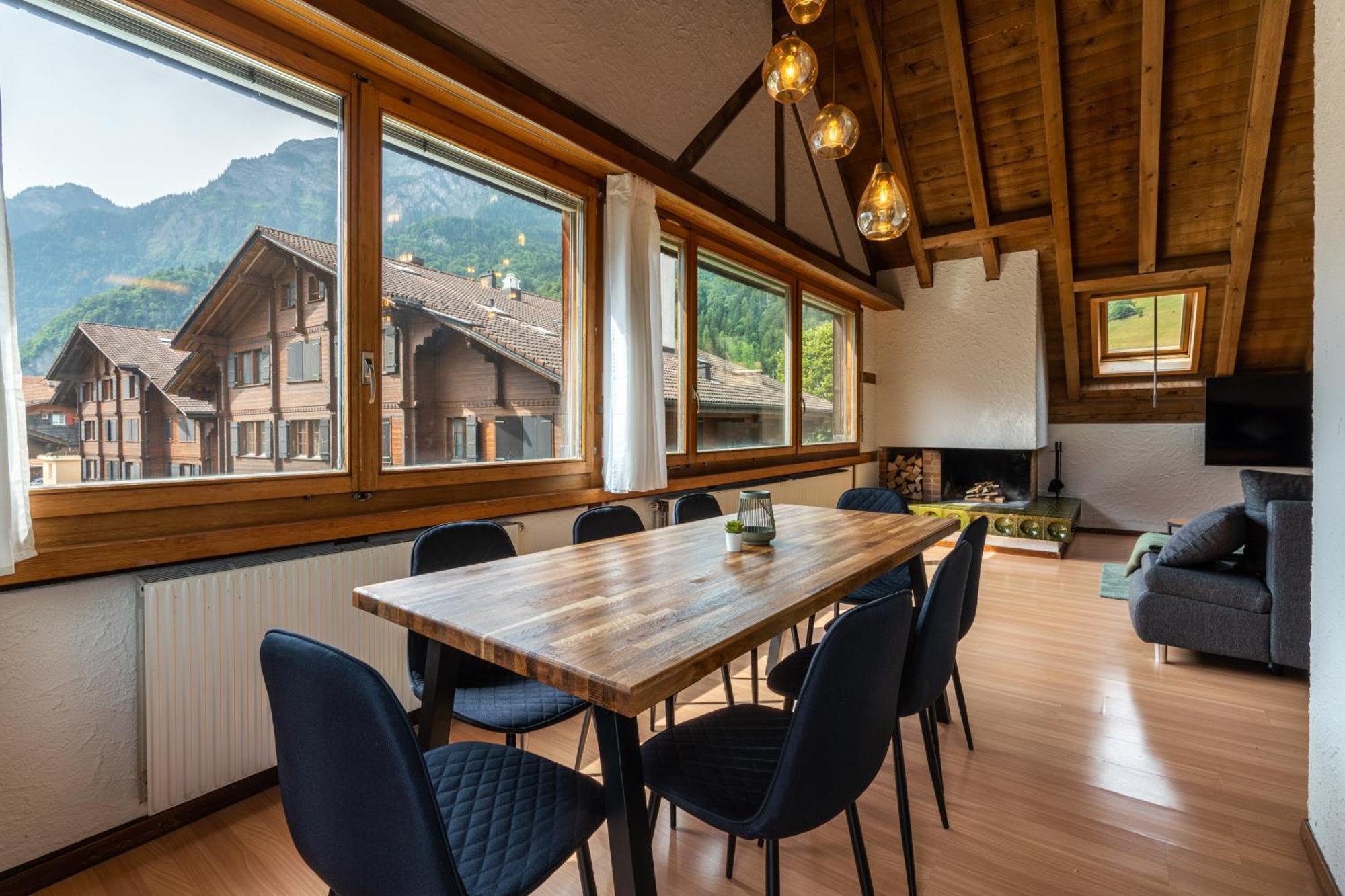 Jungfrau-view Apartment, Terrace & Free Parking Apartment Wilderswil