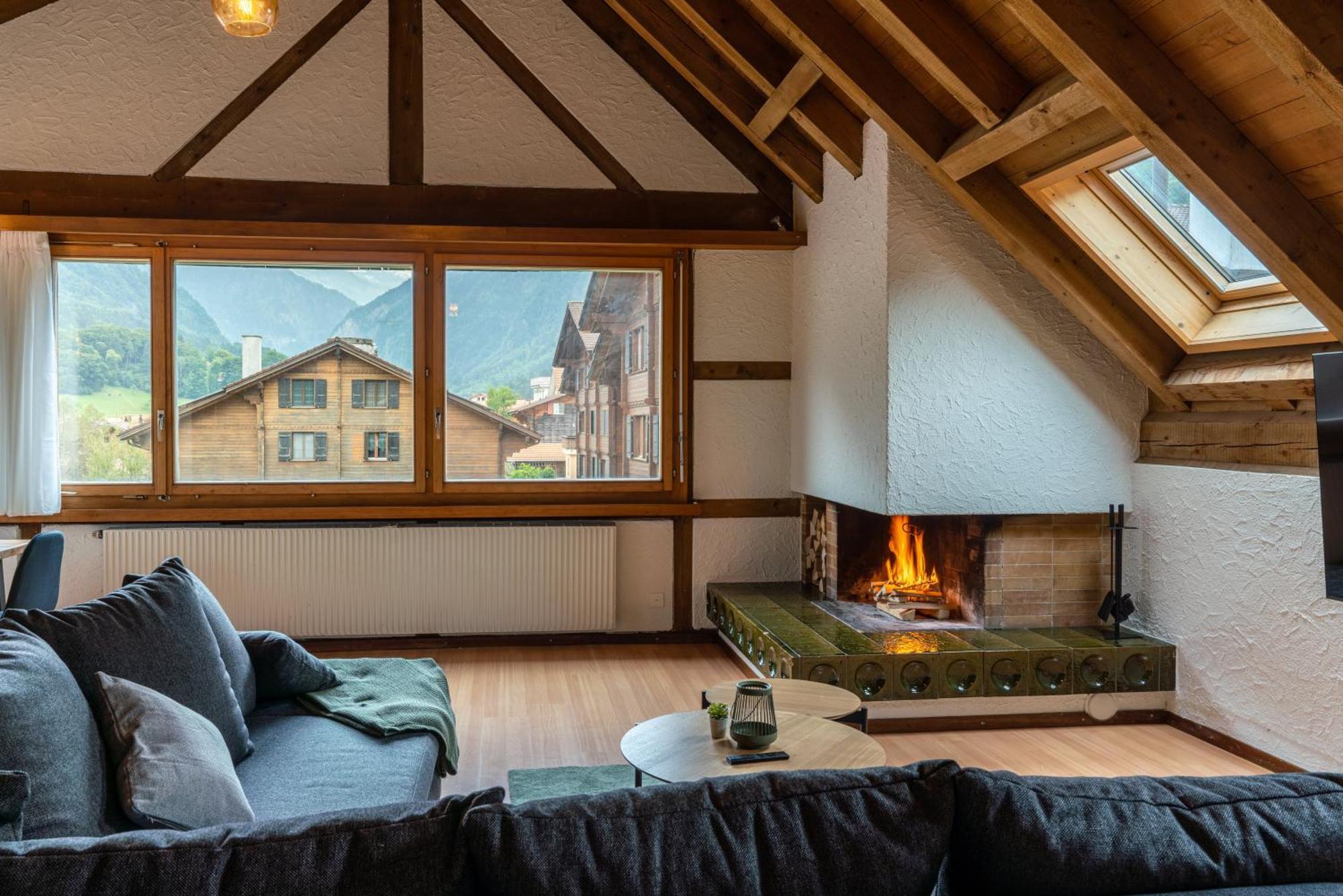 Apartment Jungfrau-view Apartment, Terrace & Free Parking Wilderswil